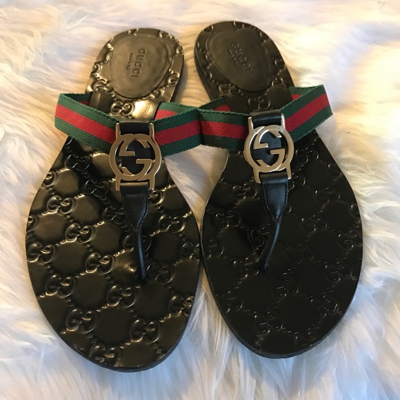gg logo sandal